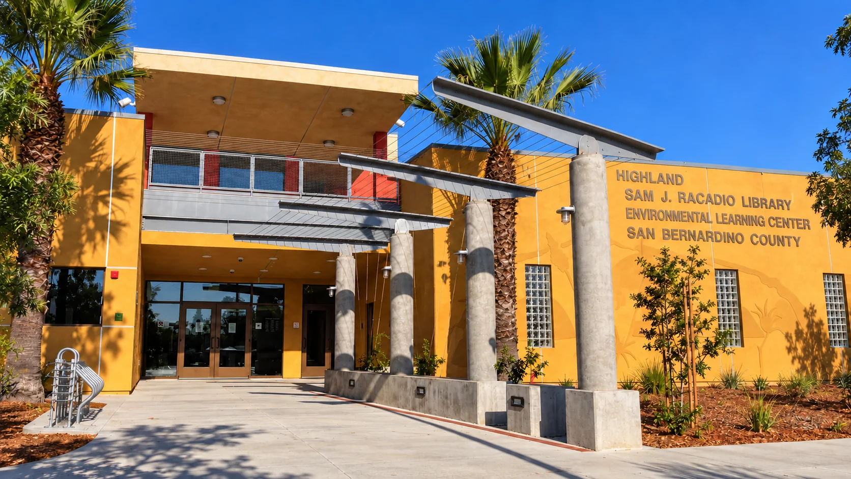 Sam J. Racadio Library and Environmental Learning Center in Highland, California