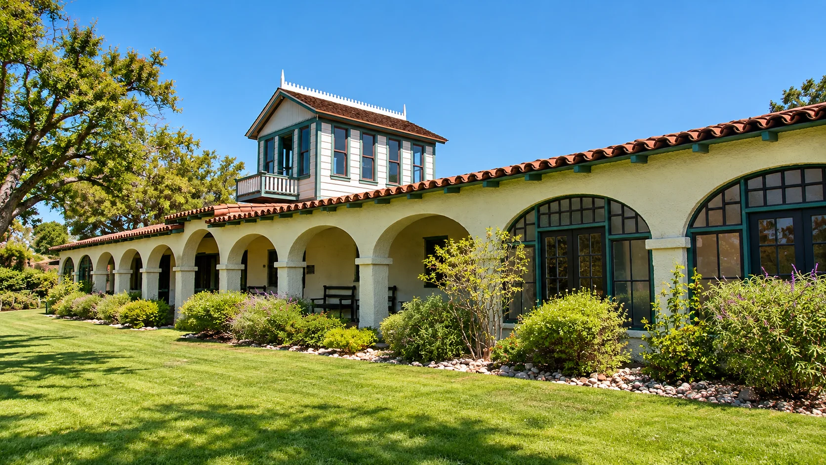 Rancho Guajome Adobe near Vista, California