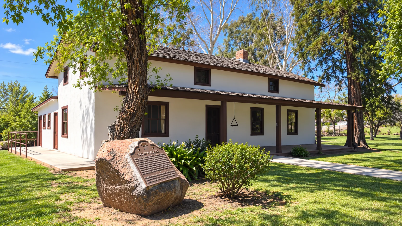 Yucaipa Adobe exterior in Yucaipa, California
